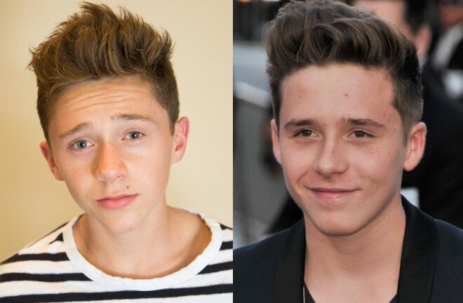 Cậu bé bất ngờ nổi tiếng vì quá giống Brooklyn Beckham