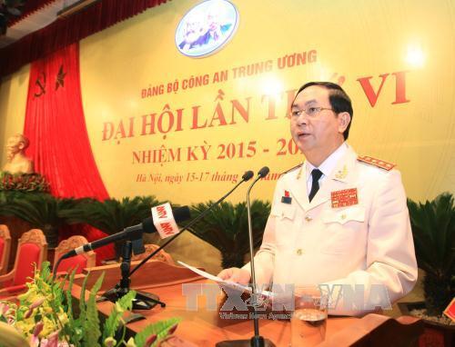 Bế mạc Đại hội Đảng bộ Công an Trung ương lần thứ VI