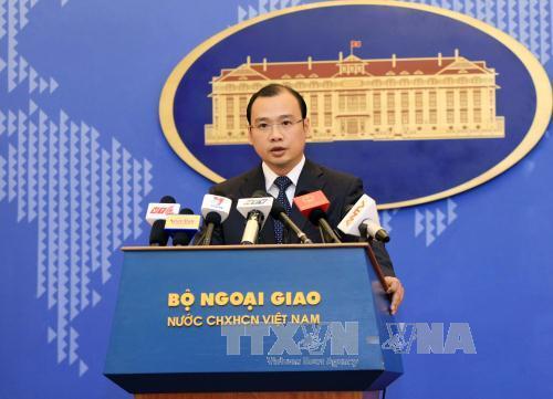 Yêu cầu Trung Quốc chấm dứt các hoạt động sai trái trên quần đảo Hoàng Sa 