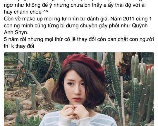 Bạn bè thân lên tiếng bênh vực Quỳnh Anh Shyn sau khi cô bị tố 