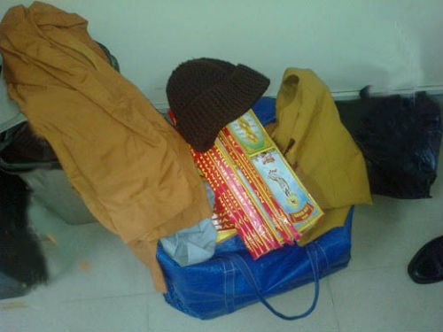 Bắt đối tượng đóng giả nhà sư đi quyên góp tiền xây chùa