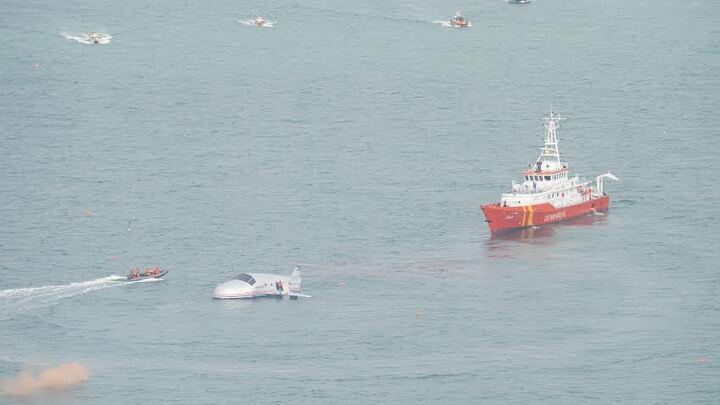 Diễn tập tìm kiếm cứu nạn hàng không quy mô lớn tại Nghệ An