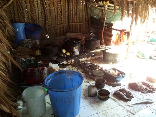 Công nghệ chế biến khô bò từ phổi heo và hóa chất