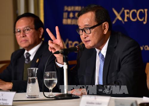 Campuchia công bố lệnh bắt giam chủ tịch Đảng Sam Rainsy