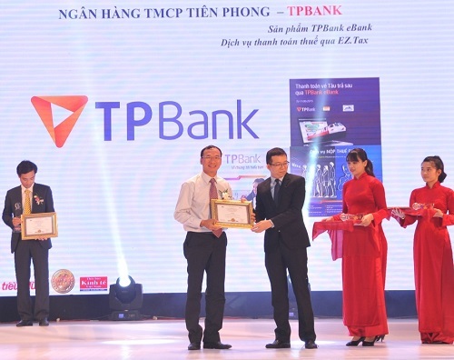 TPBank tiếp tục nhận giải thưởng Tin & dùng Việt Nam 2015