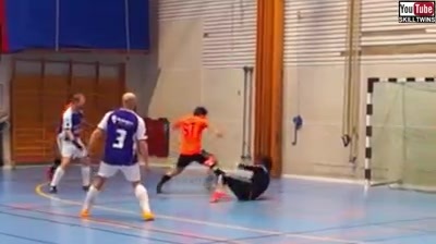Pha solo ghi bàn cực đỉnh ở môn futsal