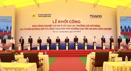 Hơn 30 nghìn tỷ xây dựng KCN cơ khí ô tô Chu Lai - Trường Hải mở rộng