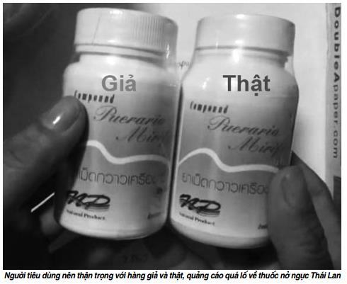 Sự thật thuốc nở ngực 'biến chanh thành bưởi' khiến chị em gặp 