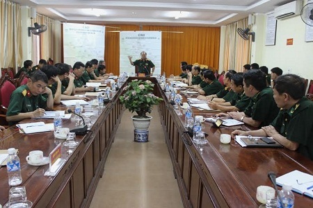 Phó tổng Tham mưu trưởng QĐND kiểm tra bảo vệ bầu cử biên giới miền Trung