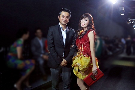 Kavie Tr?n di?n ??m 3.000 USD n?i b?t b�n trai ??p Tr??ng Minh C??ng