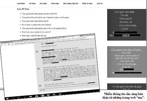 Ma trận “chợ thận” online và những thương vụ mang tên hiến tặng