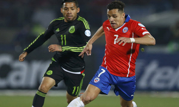 Xem trực tiếp Mexico vs Chile 09h00