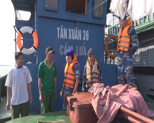Cảnh sát biển VN kiên quyết đấu tranh trấn áp tội phạm trên biển