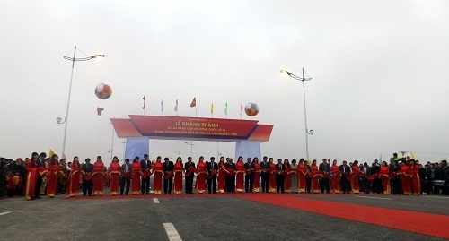 Khánh thành QL1A đoạn Thanh Hóa – Hà Tĩnh và cầu Nguyệt Viên