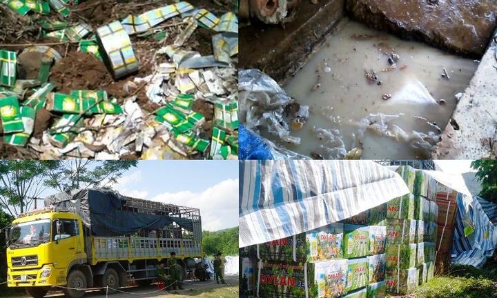 Nóng vụ doanh nghiệp bị dân phát hiện chôn thuốc trừ sâu