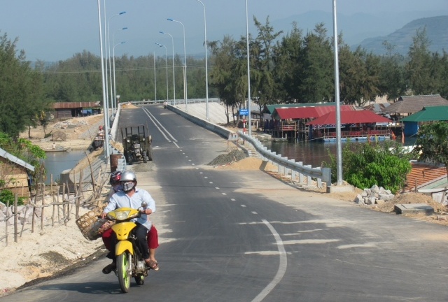 Phú Yên: Khánh thành cầu ven biển gần 40 tỉ đồng