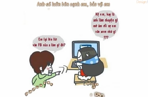 Chuyện tình cô nàng hay ghen