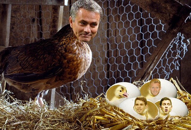 Mourinho tự nhận là gà bố, ấp trứng cho Chelsea