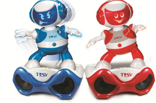 Trải nghiệm mới cùng Robot nhảy TOSY