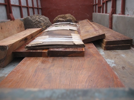 Kiểm lâm xứ Thanh “vượt rào” bán lâm sản sau tịch thu