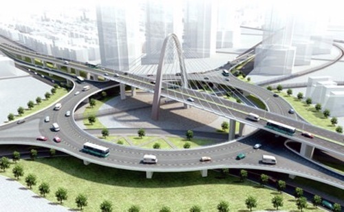 Khởi công cầu vượt 3 tầng ở Đà Nẵng