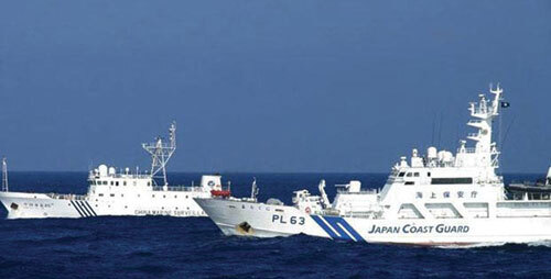 Dõi theo hoạt động tàu tuần tra của Nhật