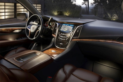 Nội thất đẳng cấp của Cadillac Escalade mới
