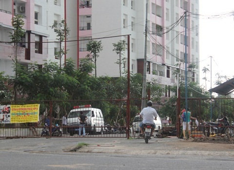Một người Hàn Quốc chết trong chung cư