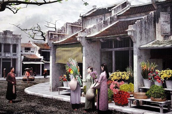 Cùng ngắm bộ ảnh 3D Hà Nội xưa gây