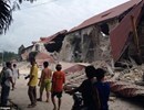 Hình ảnh hoang tàn, đổ nát do động đất ở Philippines