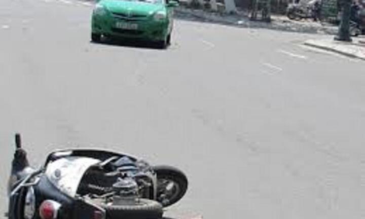 Lấn đường, taxi gây tai nạn chết người