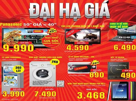 Mừng khai trương, Pico Giảng Võ giảm giá gần 50\%