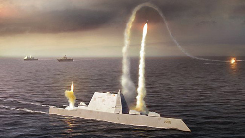 Mỹ sắp hạ thủy tàu khu trục tối tân nhất đến nay