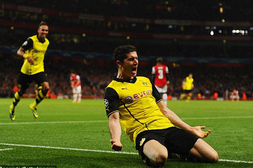 Arsenal bị Dortmund hạ gục tại sân nhà