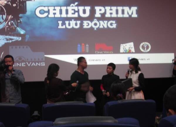 Đưa phim ngắn đến với khán giả qua Chiếu phim lưu động Cinevans