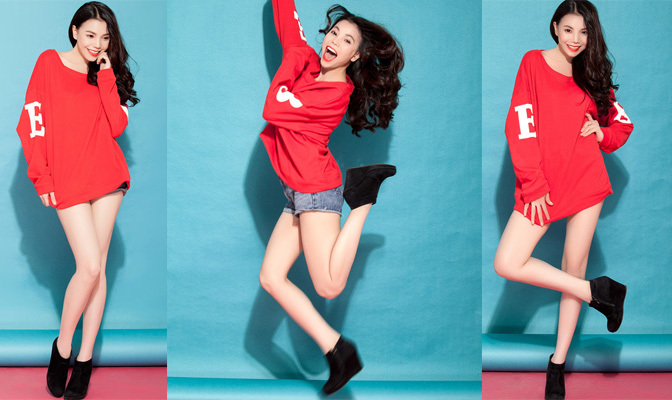 Trà Ngọc Hằng nổi loạn với syle