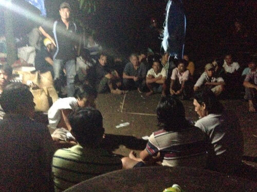 Tiền Giang: Hàng trăm trinh sát nổ súng phá trường gà cực lớn