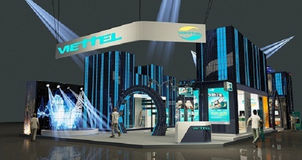 Không gian công nghệ ấn tượng của Viettel và VNPT tại VN Telecomp 2013