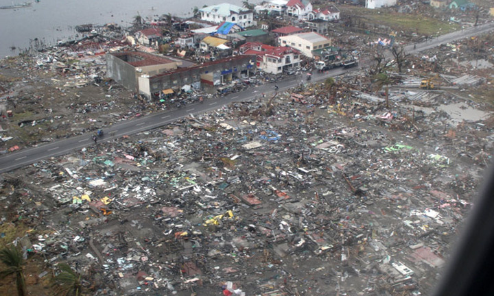Chùm ảnh: Tacloban - khi nhìn từ trên cao