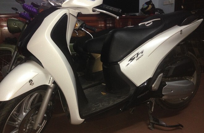 Mới lạ Honda SH in hình rồng ở Hà Nội