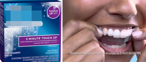 Bỏng môi, sưng lợi với miếng dán trắng răng siêu tốc