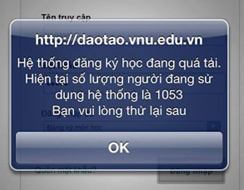 Trắng đêm đăng ký tín chỉ: Nỗi kinh hoàng của sinh viên