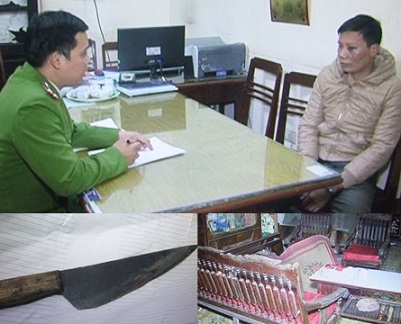 Xách dao đến nhà đâm chết bố chủ nợ vì bị đòi tiền