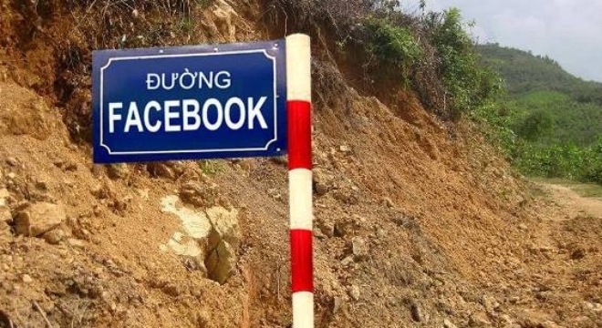 Hà Tĩnh hạ biển “đường Facebook”