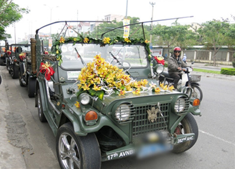 Cip: Những kiểu rước dâu độc đáo nhất năm 2013