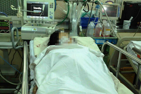 Tiết lộ bất ngờ vụ chồng chém vợ mang bầu làm con rơi ra ngoài