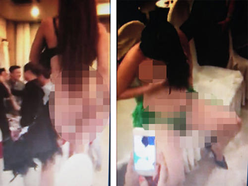 Sự thật về 2 cô gái thoát y trong tiệc sinh nhật