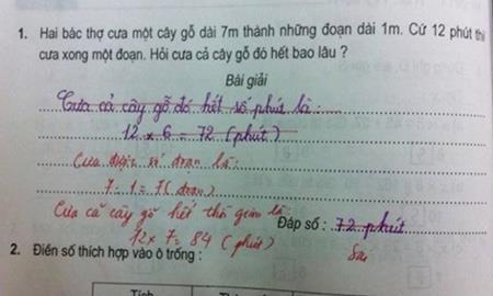 Thêm đề toán và đáp án khiến dư luận xôn xao