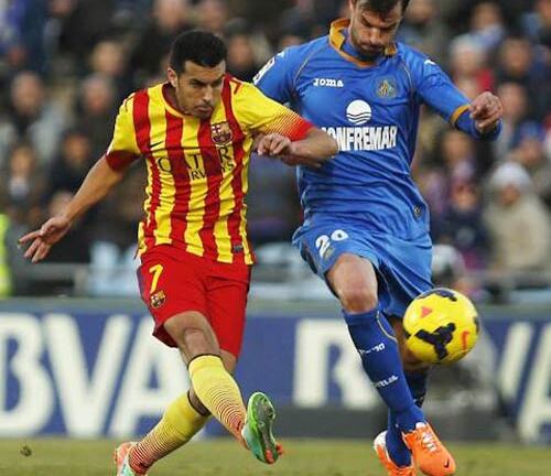 Clip: Pedro lập hart-trick, Barca ngược dòng hạ gục Getafe