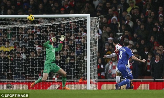 Clip: Bị Chelsea “cầm chân”, Arsenal mất ngôi đầu bảng